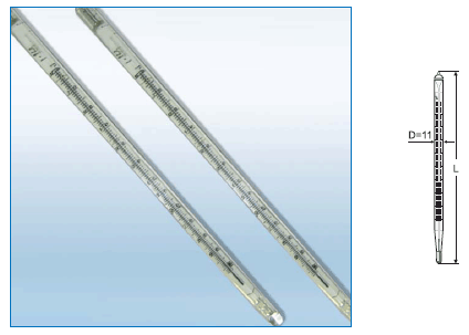 Термометр для спецкамер низкоградусный СП-100 (-100+20 °С), шт